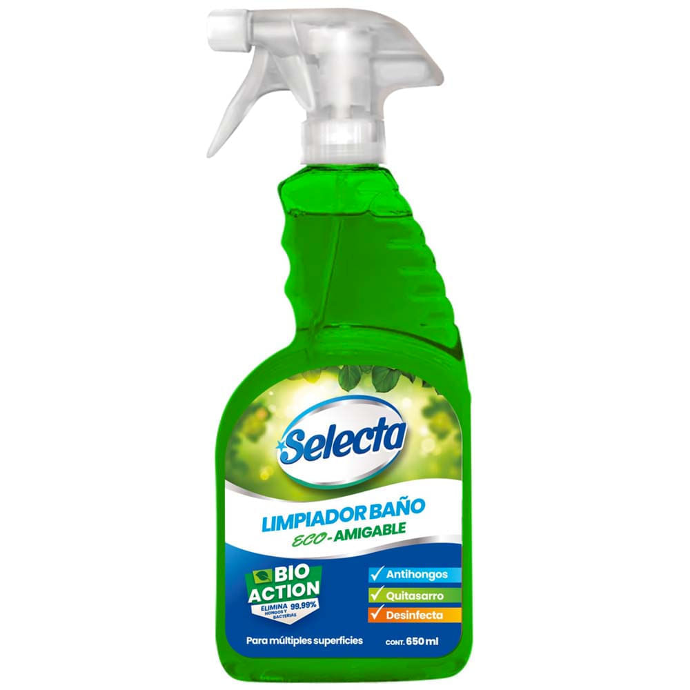 Limpiador de Baño SELECTA Eco-Amigable Spray 650ml