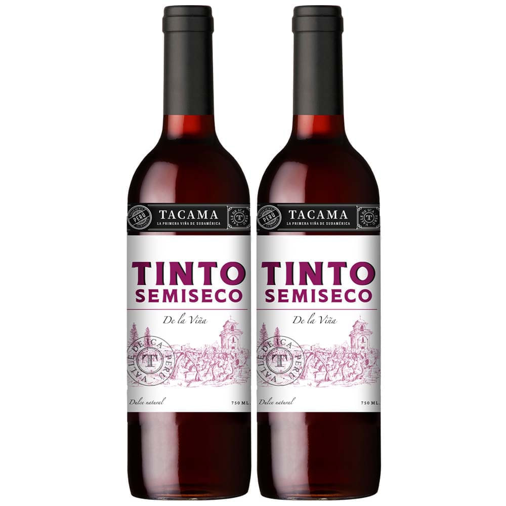 Vino Rose TACAMA Blend Paquete 2un Botella 750ml
