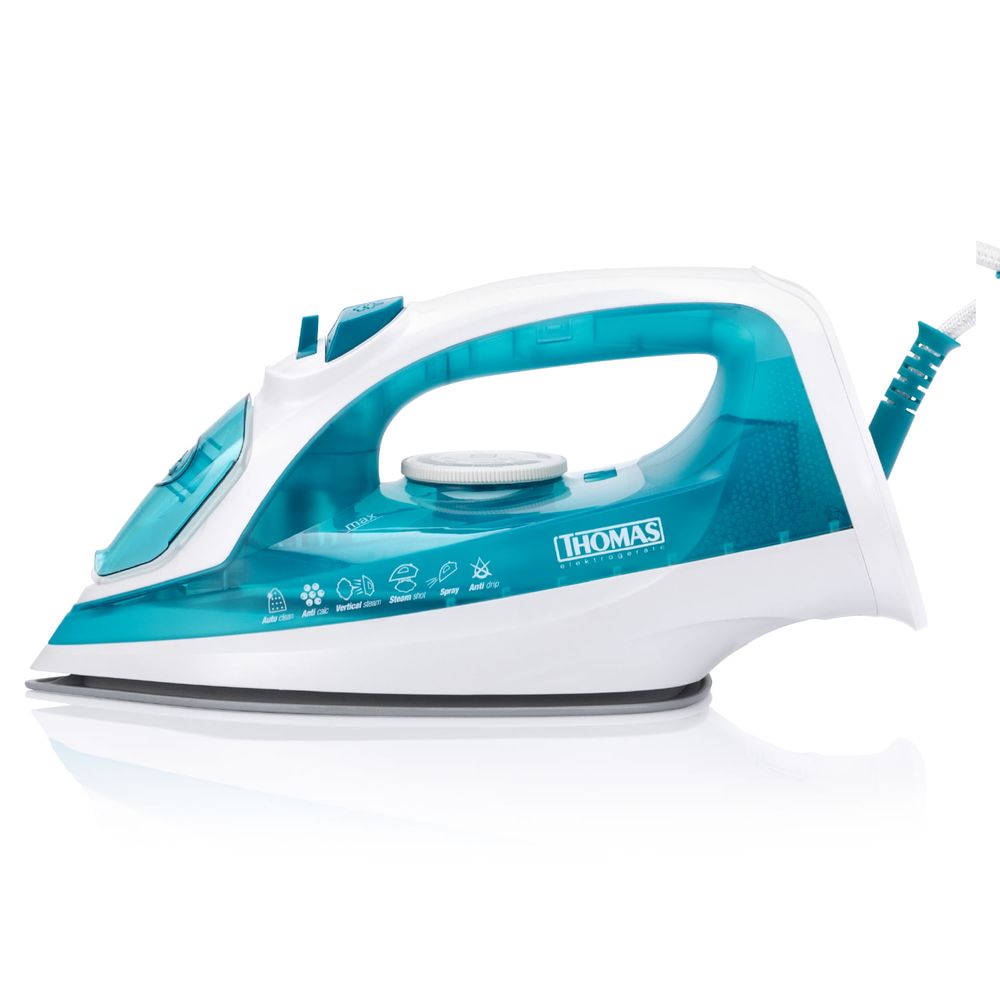 Plancha a Vapor THOMAS TH-7055 Celeste