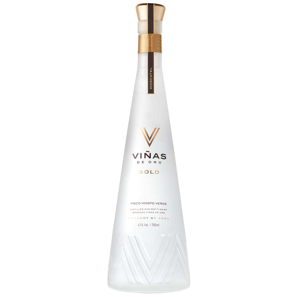 Pisco VIÑAS DE ORO Mosto Verde Moscatel Botella 700ml