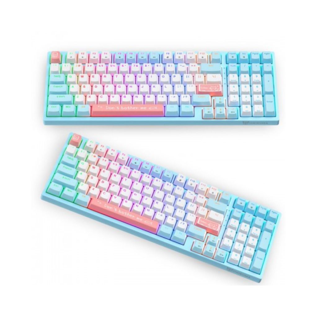 Wired Gaming Keyboard G38 - Azul y Blanco