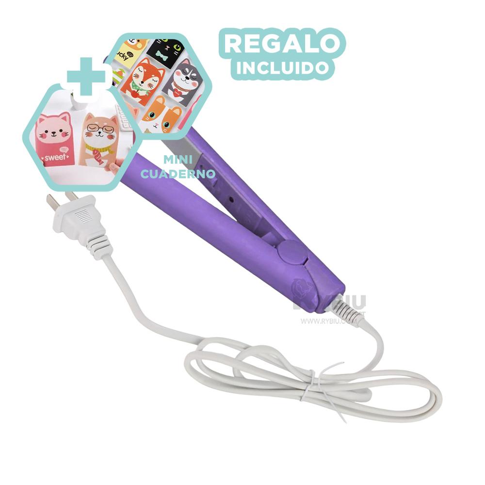 Alisador con Niveles de Temperatura Lila Y+Regalo Agendita