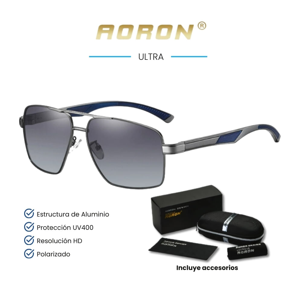 Lentes de sol Aoron - Ultra - Polarizados UV400 - Azul
