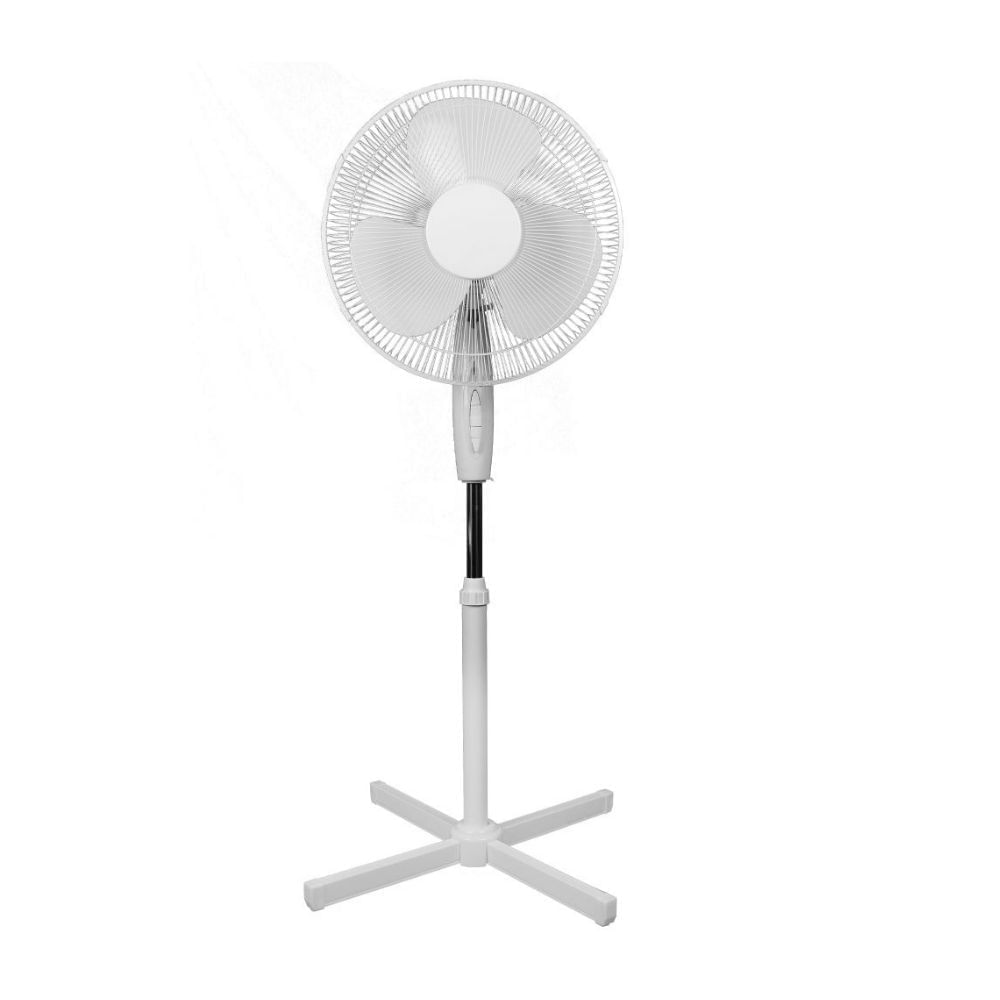 Ventilador Pedestal Orange 16"" FS40-22 Blanco - 3 Velocidades Metal/Plástico