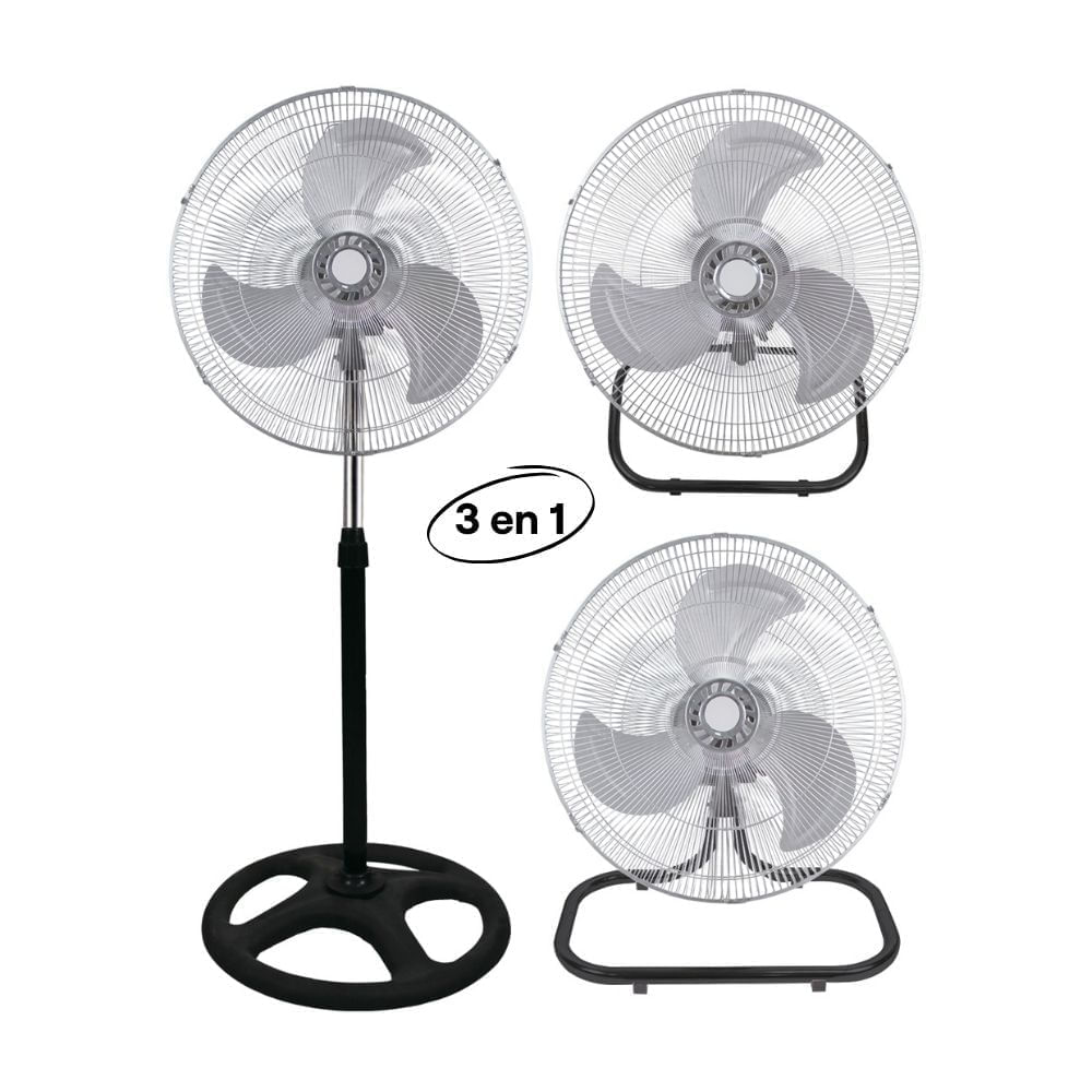 Ventilador Industrial 3 en 1 18"" FS45-31 Negro Orange - 3 Velocidades