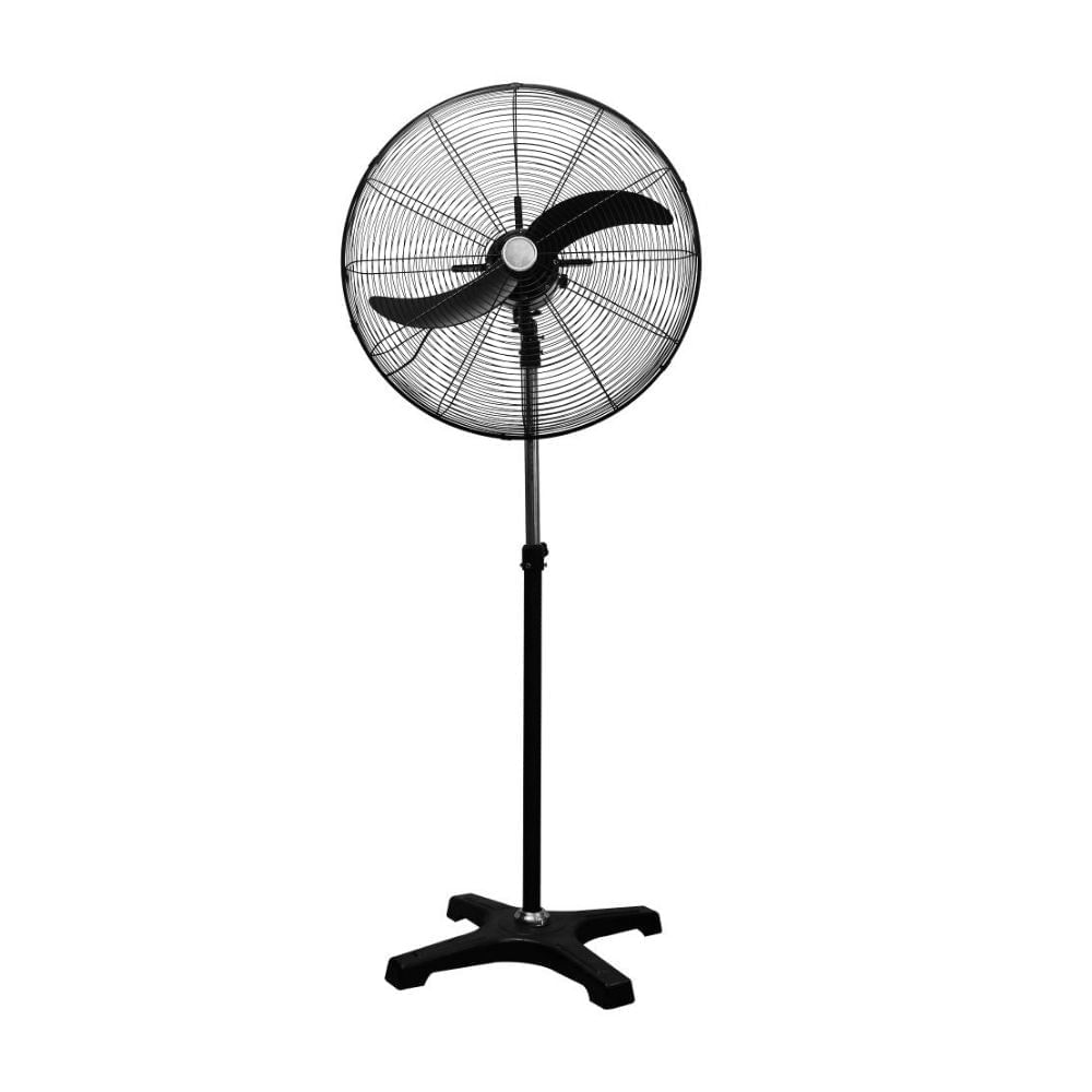 Ventilador Industrial Pedestal 26"" FS-650A Negro Orange - 3 Velocidades