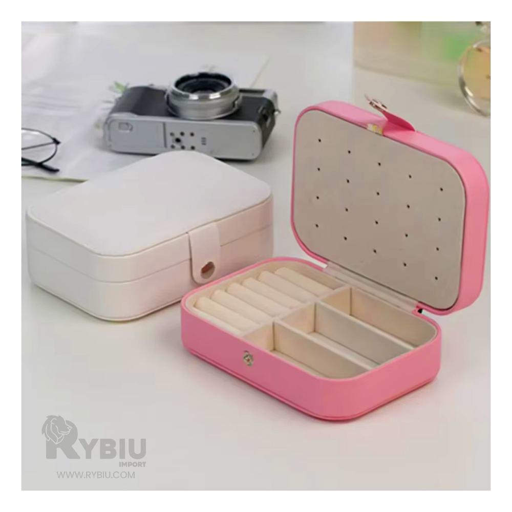 Joyero de 16x11x5 cm Color Fucsia Y+Regalo Stickers