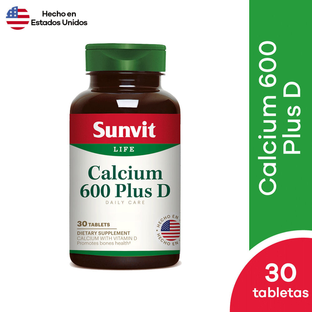 Sunvit Calcium 600 Plus D Tableta