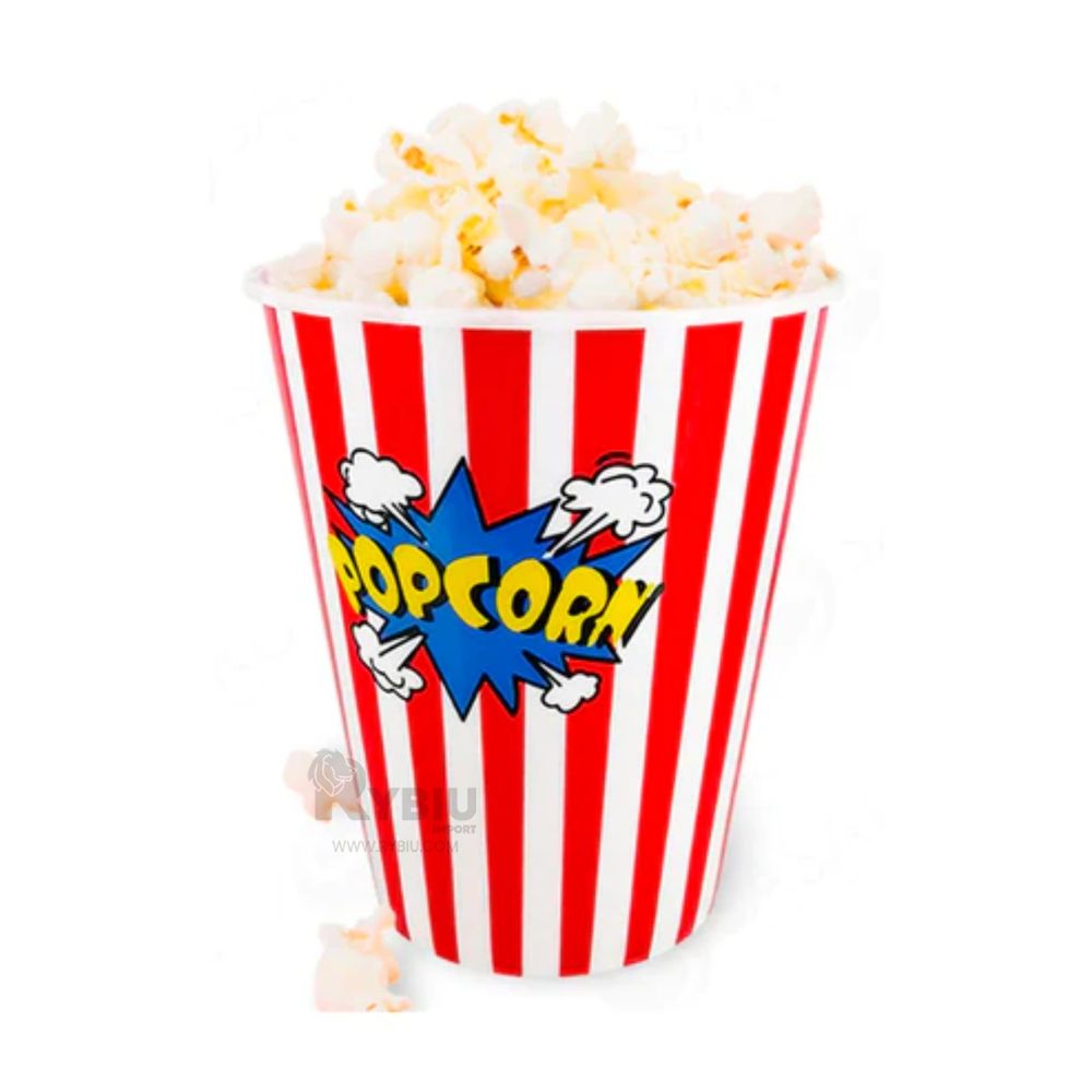 Tazon para Porcorn de Color Rojo Y+Post-it adhesivos