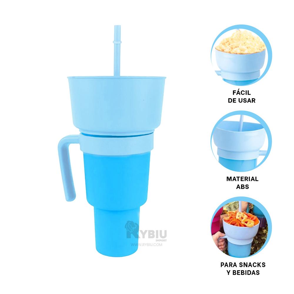 Envase Facil de Lavar en Tono Celeste Y+Gift Stickers