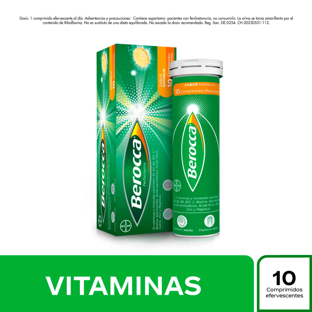 Berocca Performance Comprimido Efervescente