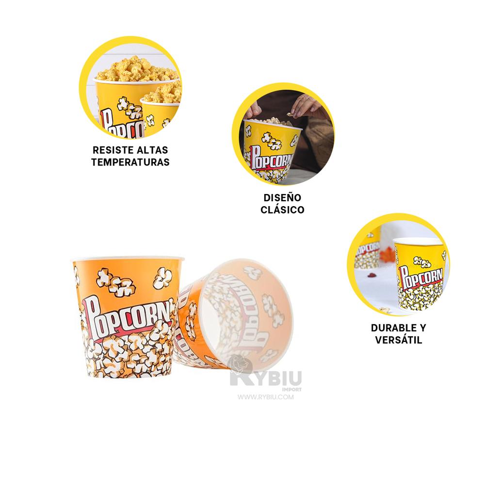 Balde Forma de Cono 12x12cm Amarillo Y+Envoltorio de Regalo