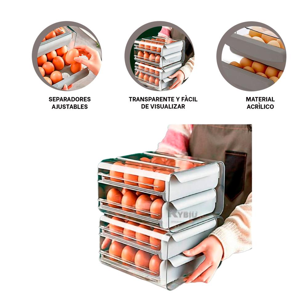 Envase Funcional para Huevo en Plomo Y+Post-it Adhesivos