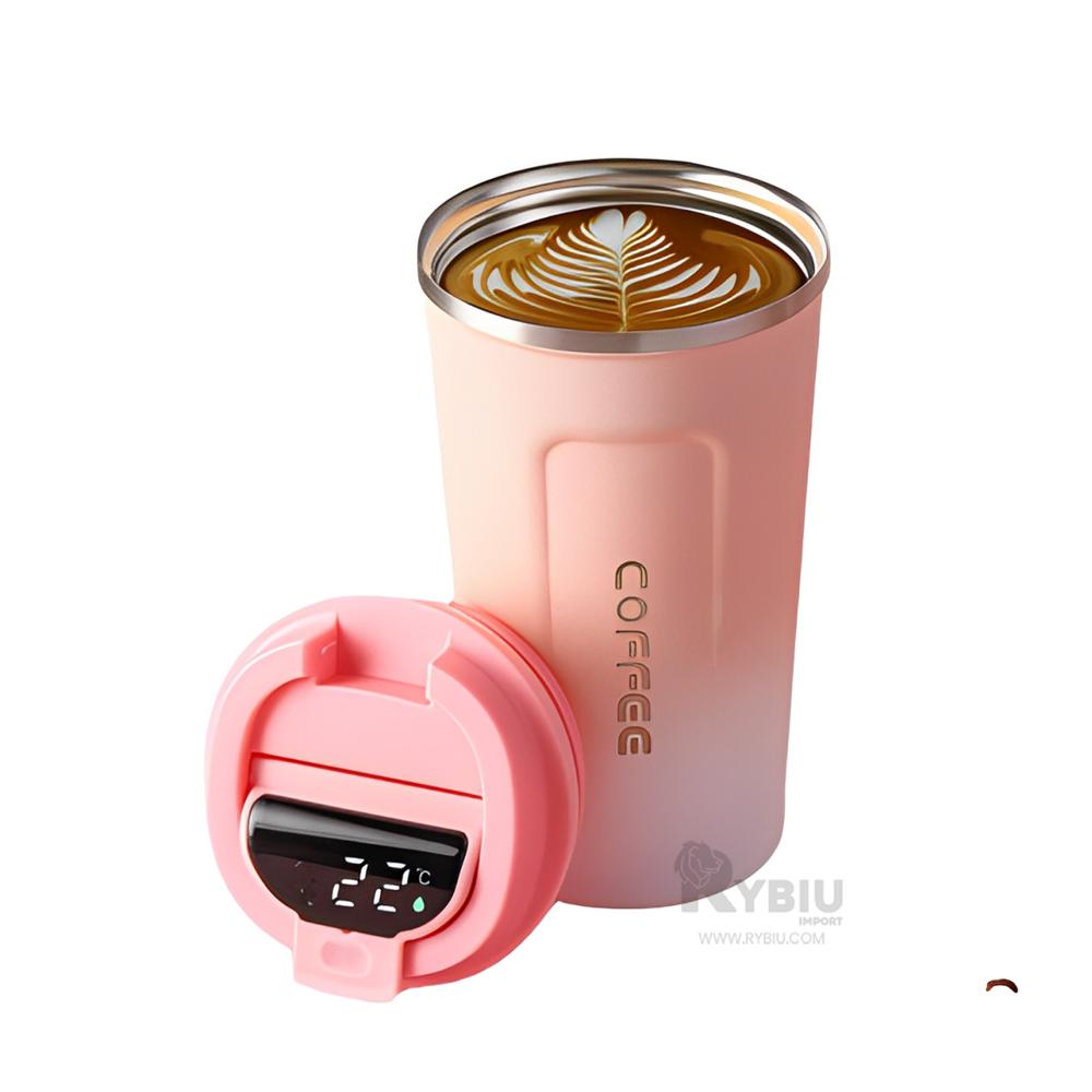 Envase Termico de 510ml Rosado con Blanc Y+Post-it Adhesivos