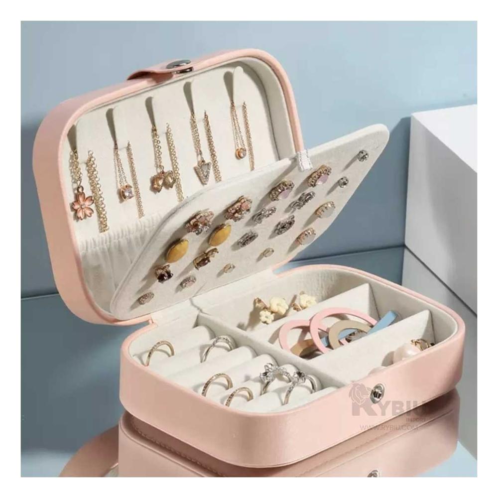 Joyero Espacioso en Color Palo Rosa Y+Regalo Agendita