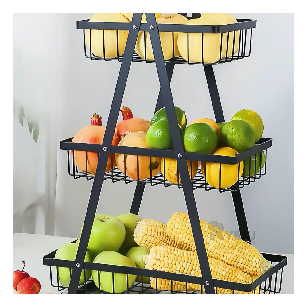 Cesta para Platanos en Color Negro Y+Ligas de Regalo