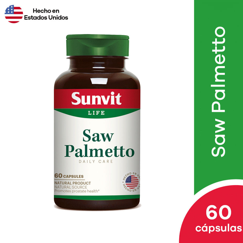 Sunvit Saw Palmetto Cápsula