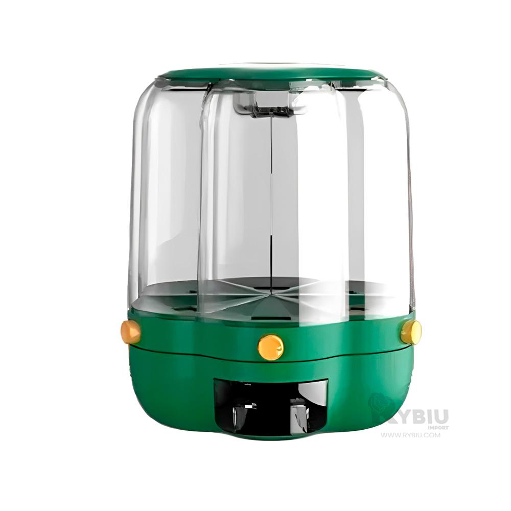 Dispensador de Flor para Granos 9kg Verde Y+Regalo Stickers