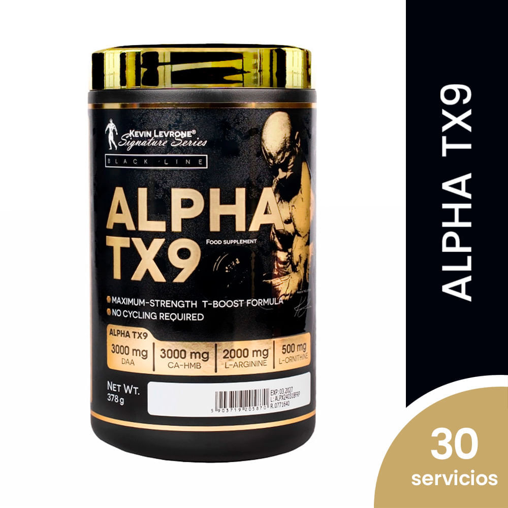 Alpha TX9 Fruit Punch Polvo Oral