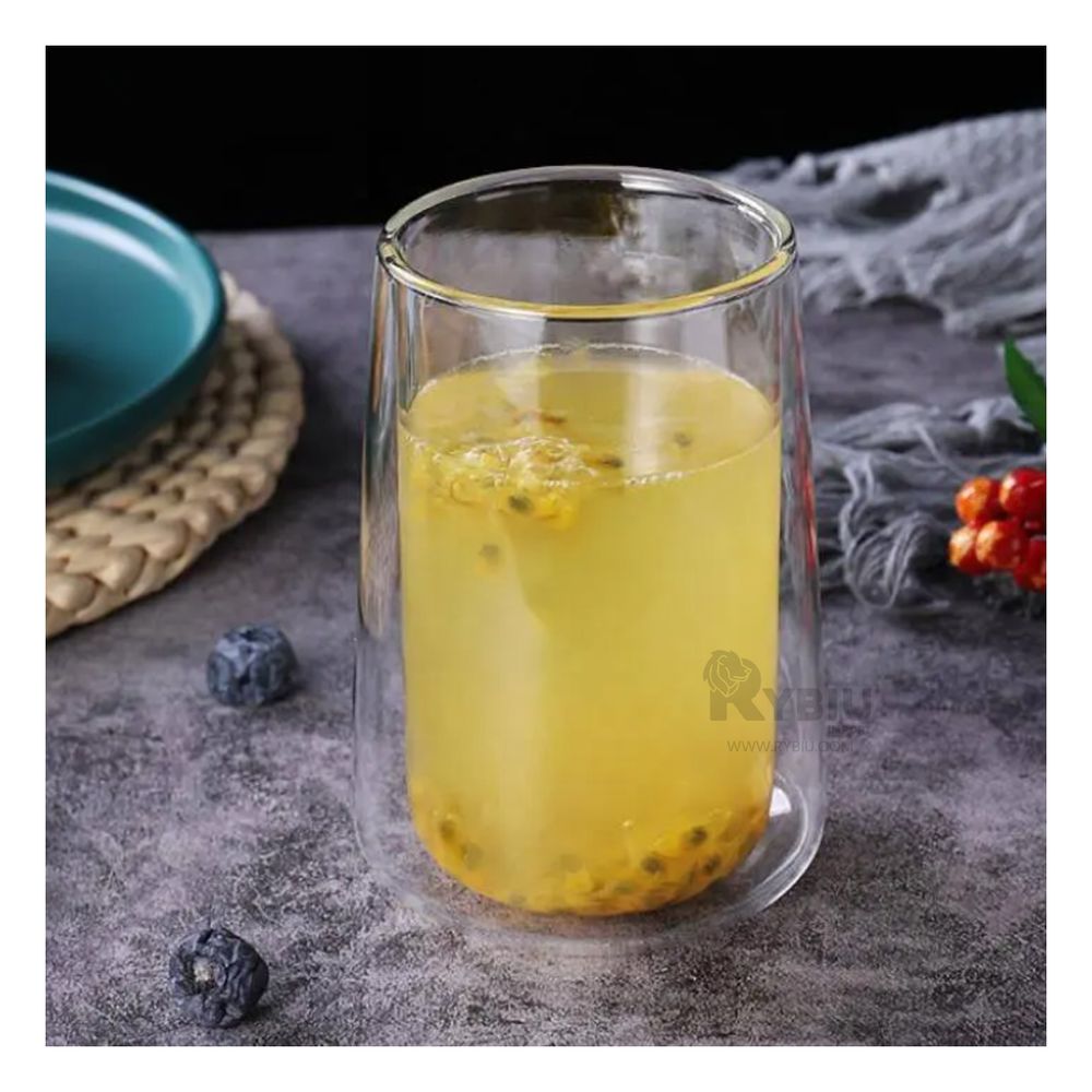 Vaso Versatil en Modelo Base Ancha 350ml Y+Papel de Regalo