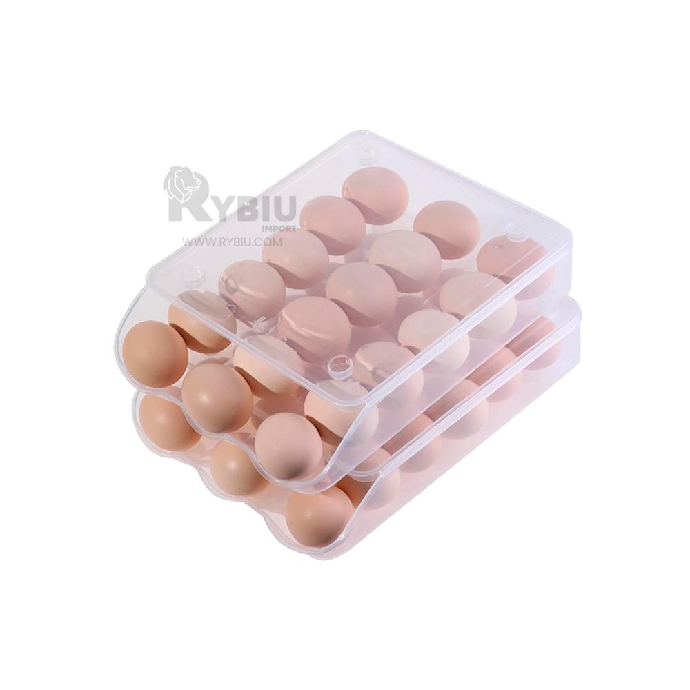 Huevera Decorativa y Ligera Transparente Y+Regalo Stickers