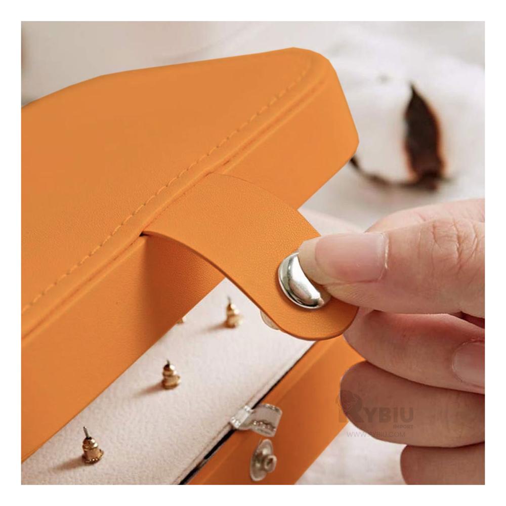 Estuche Joyero en Color Anaranjado Y+Gift MiniAgenda