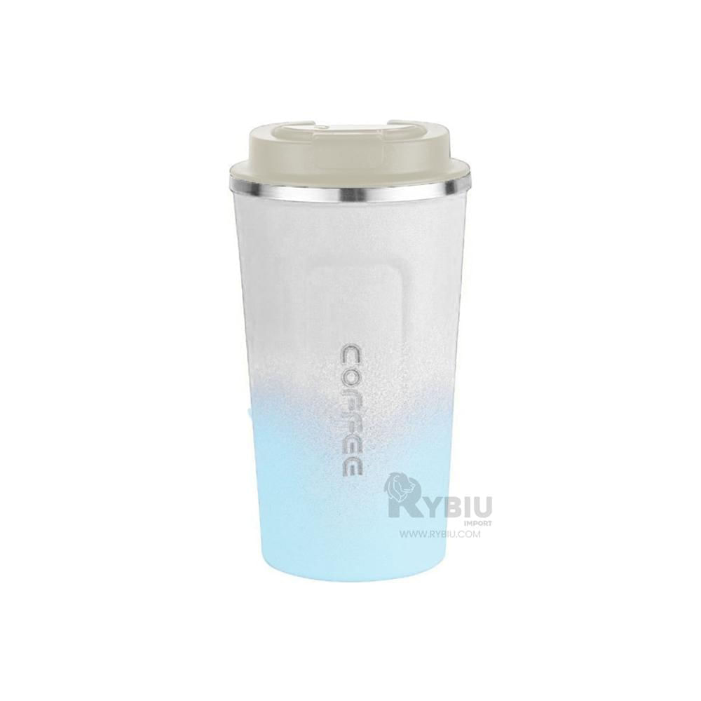Envase Termico de 510ml Celeste y Blanco Y+Post-it Adhesivos