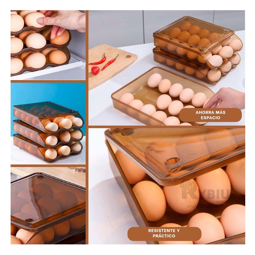 Huevera Multifuncional en Color Marron Y+Gift MiniAgenda