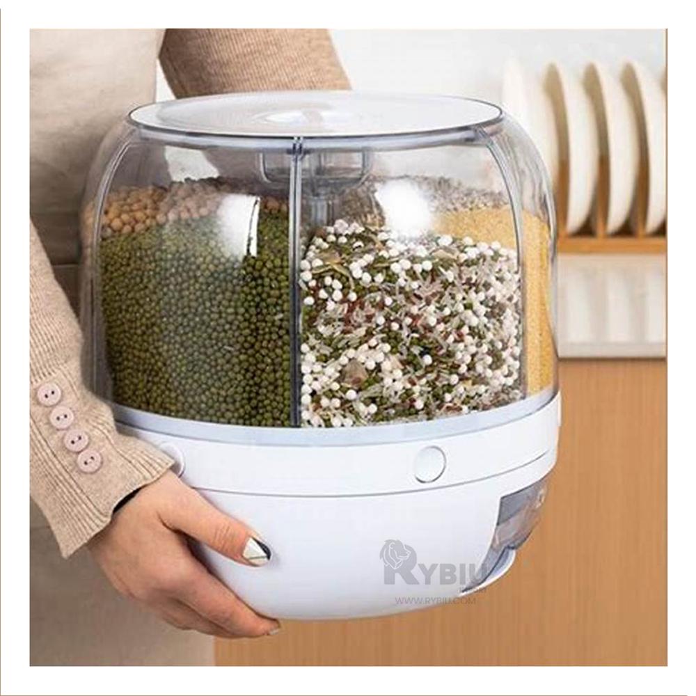 Dosificador Elegante de Legumbres Blanco Y+Regalo Stickers