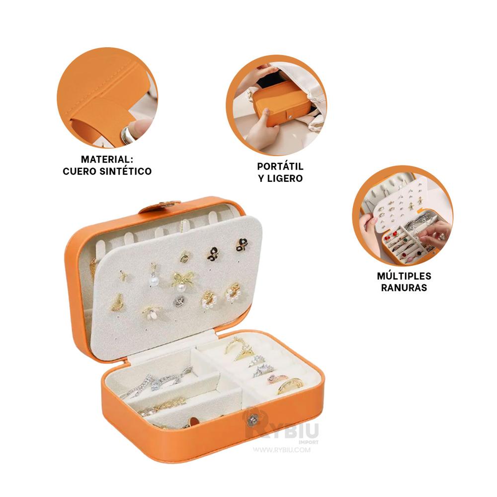 Estuche Resistente en Color Anaranjado Y+Regalo Agendita