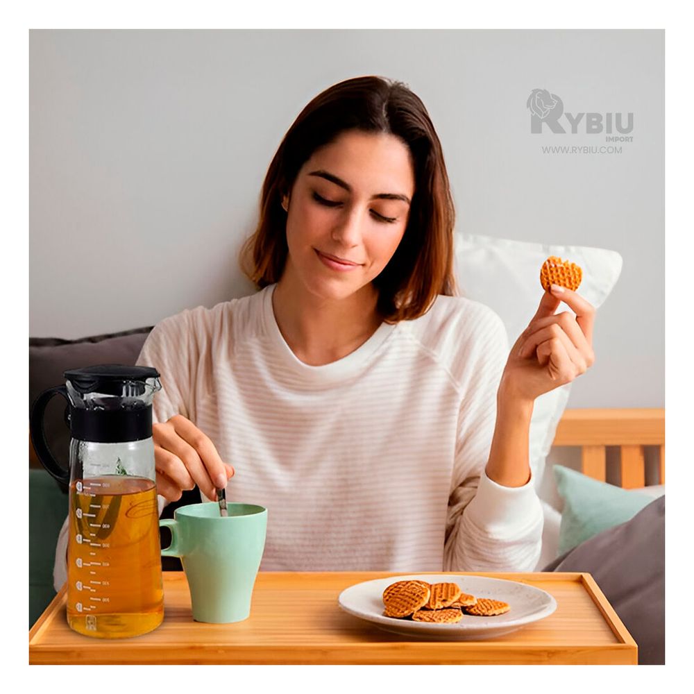 Recipiente Versatil con Tapa Negra 900ml Y+Post-it adhesivos