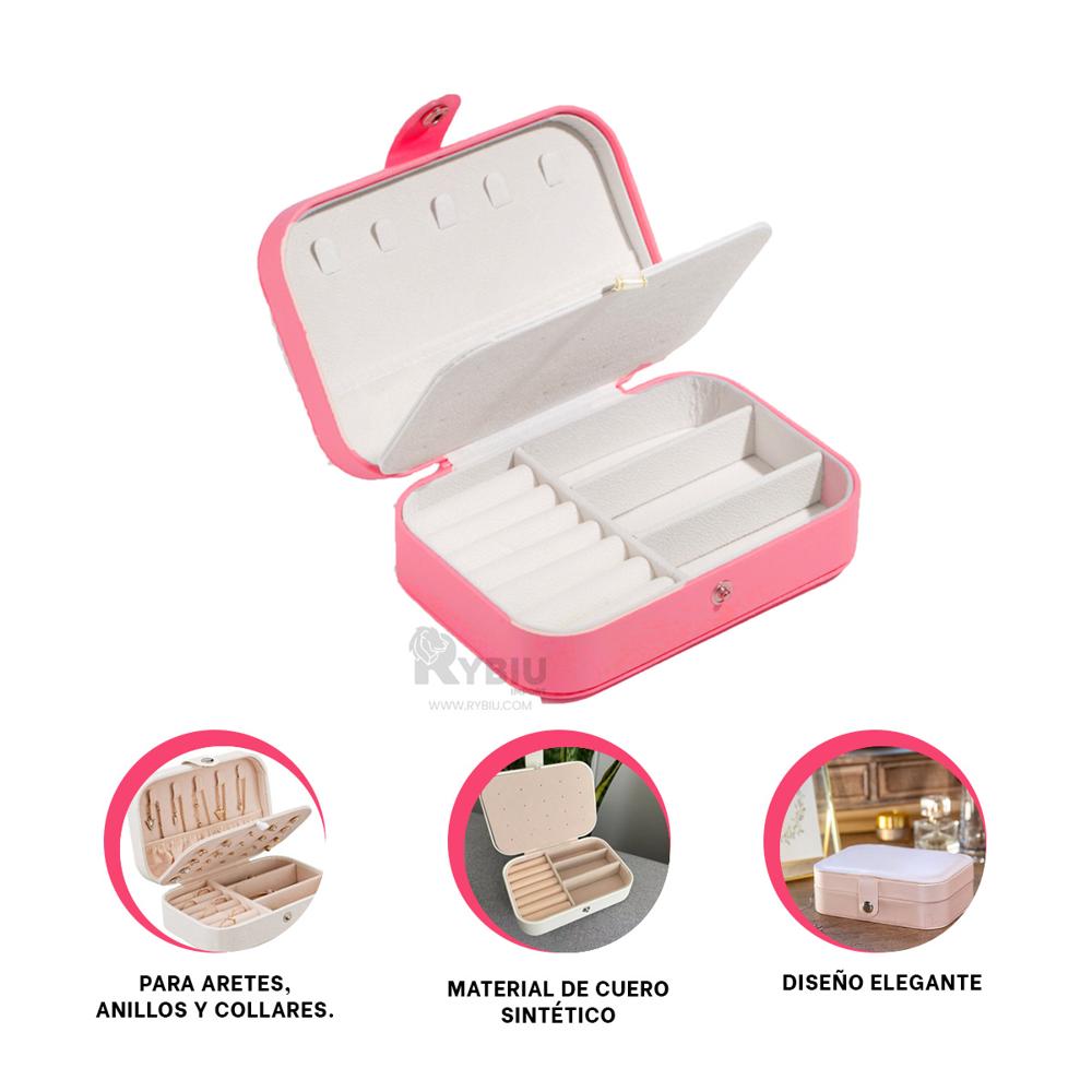 Estuche Versatil para Joyas en Fucsia Y+Gift Stickers