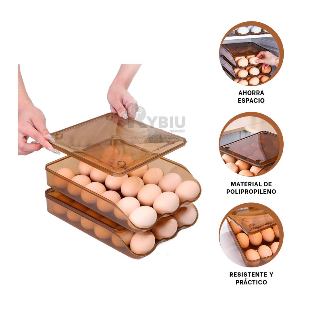 Bandeja para Fridge en Color Marron Y+Ligas de Regalo