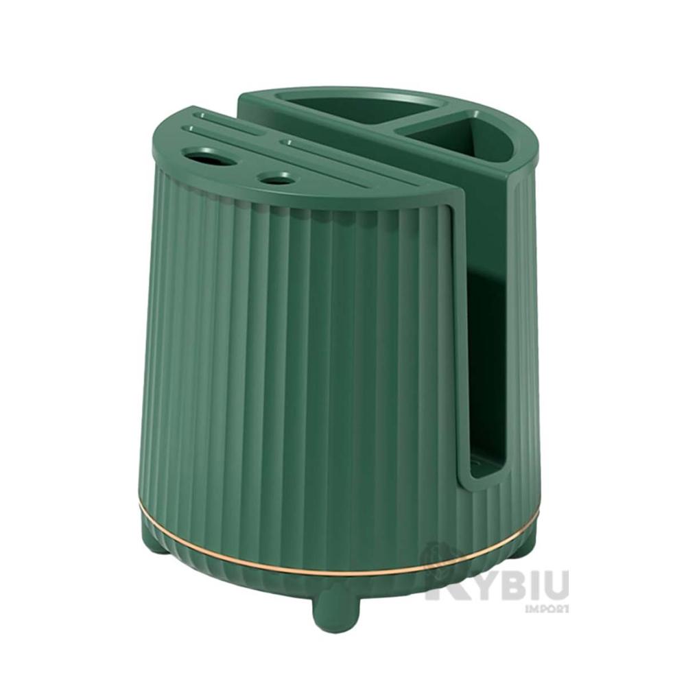 Organizador de 360 Grados de Cuchillos Rotacion  Verde Oscuro