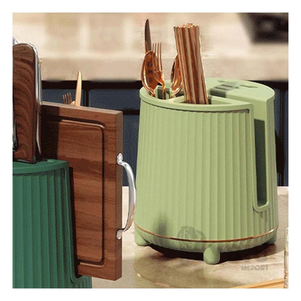 Soporte Practico de Cocina Verde Y+Regalo Ligas para Peinar