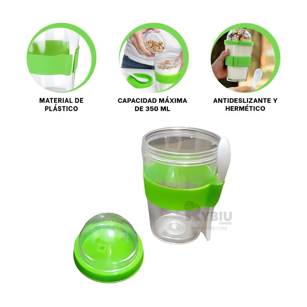Taza Minimialista 350ML Verde Limon Y+Gift Stickers