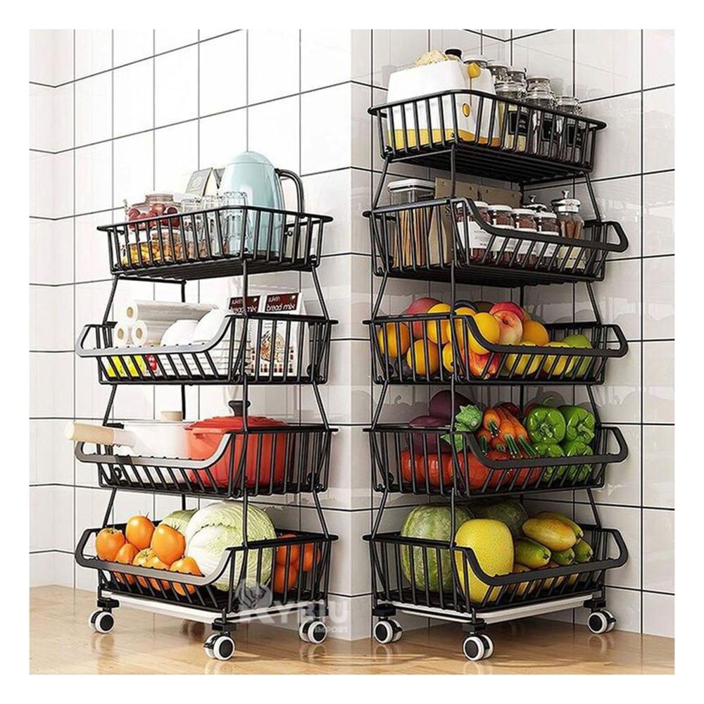 Cesta Espaciosa Multinivel en Color Negro Y+Regalo Agendita