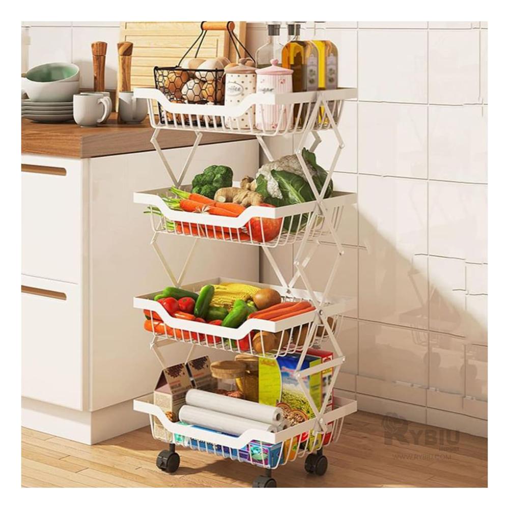 Organizador Practico de 5 Pisos Blanco Y+Gift MiniAgenda