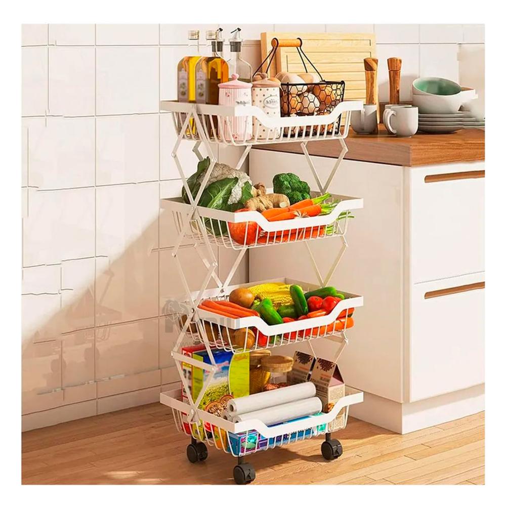 Organizador de Productos 4 Pisos Blanco Y+Regalo Stickers