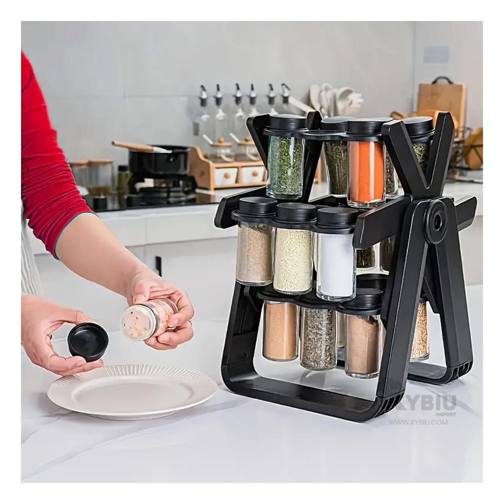 Organizador de Pimienta de Color Negro Y+Papel de Regalo