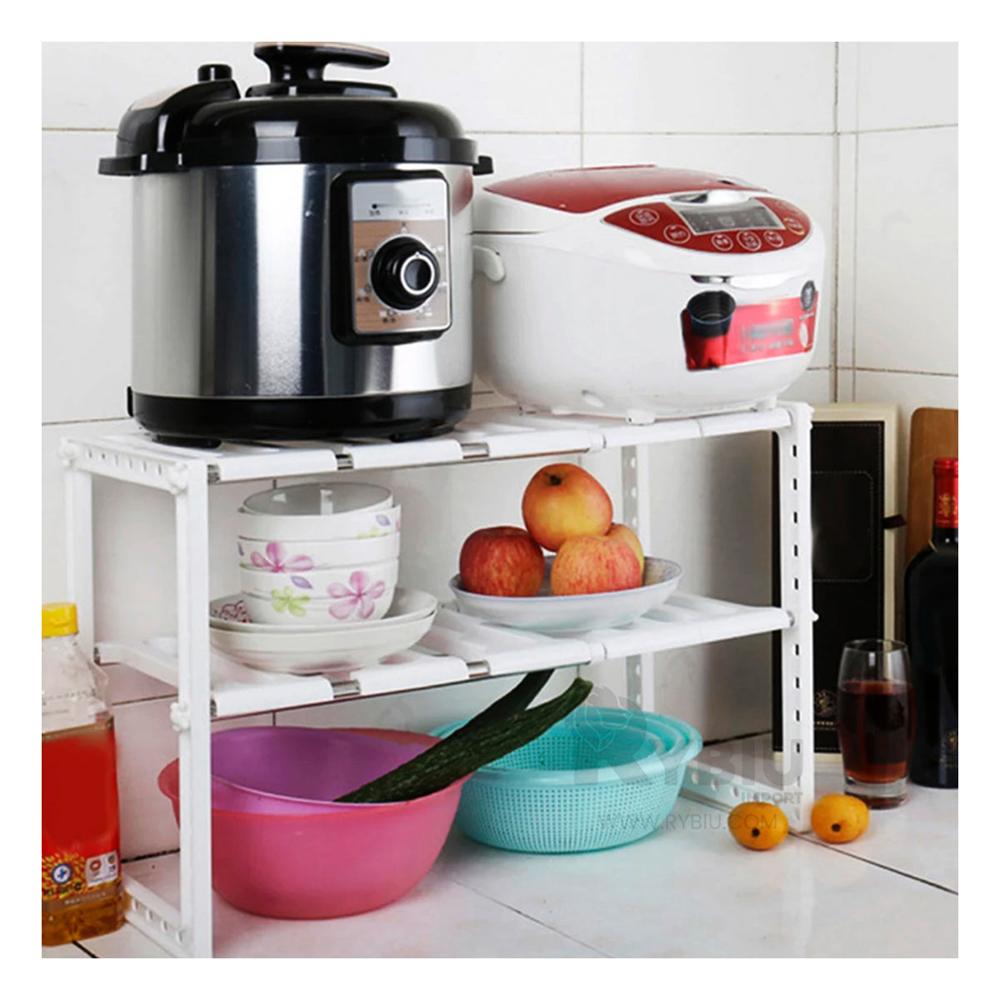 Estante Ergonomico para Cocina en Blanco Y+Regalo Stickers