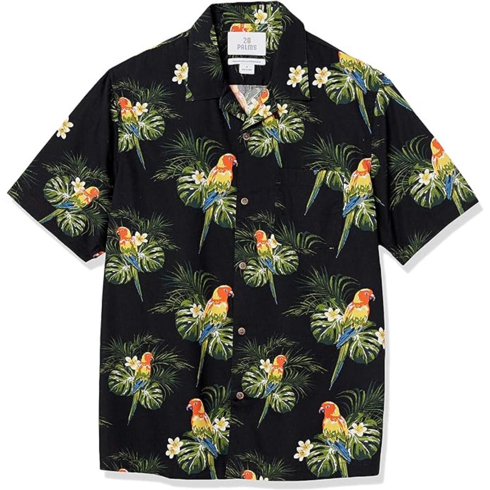 Camisa Hawaiana Tropical 28 Palms Original Talla XS