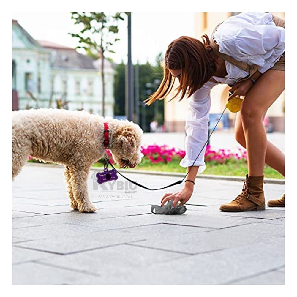 Bolsa para Heches de Perros en Morado Y+Papel de Regalo