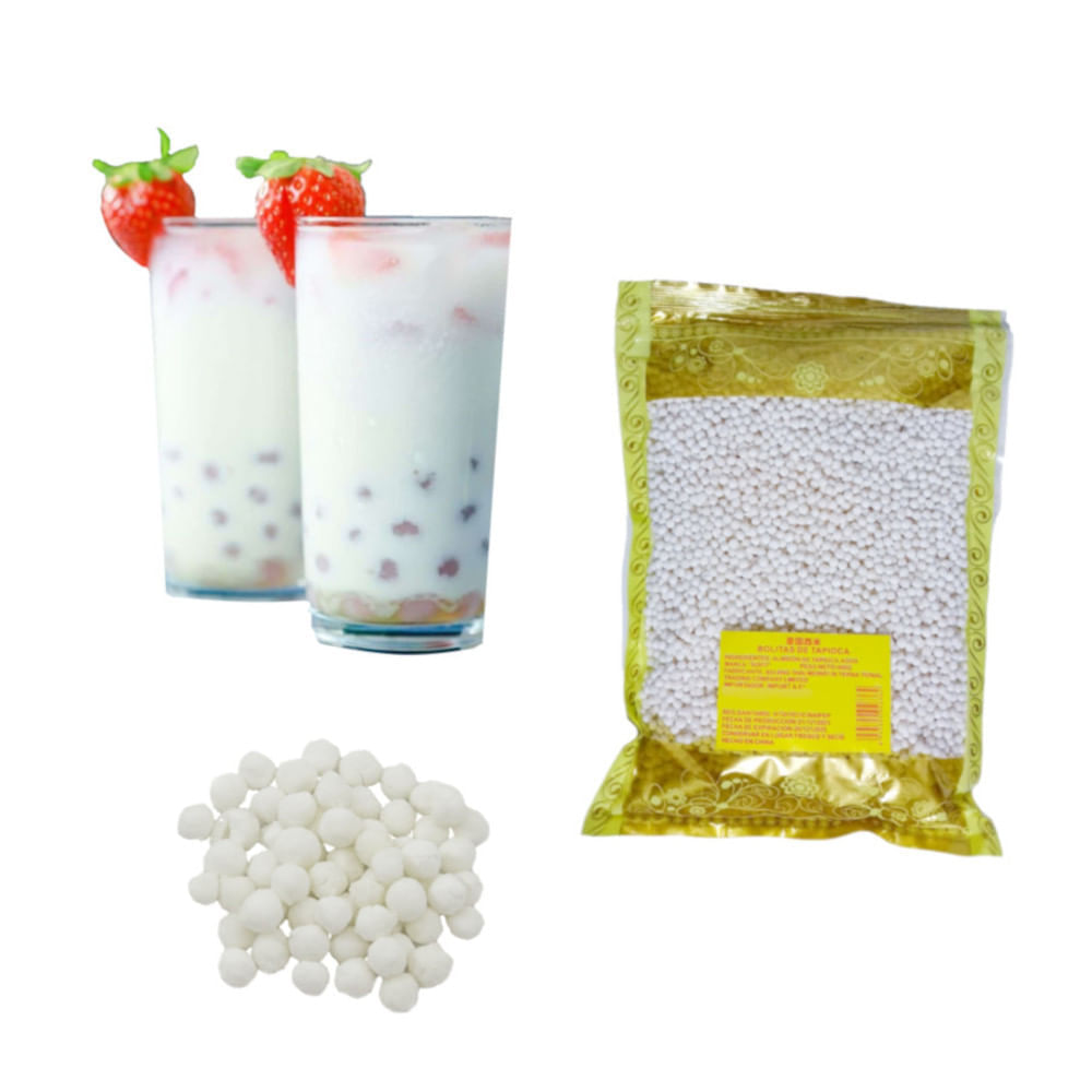 Perlas de Almidon de Tapioca Blanco 400gr Sofit