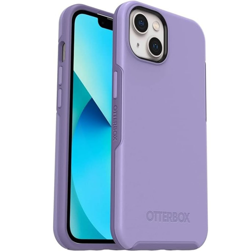 Funda Case para iPhone 12 Otterbox Symmetry Lila Antishock Resistente ante Caídas y Golpes