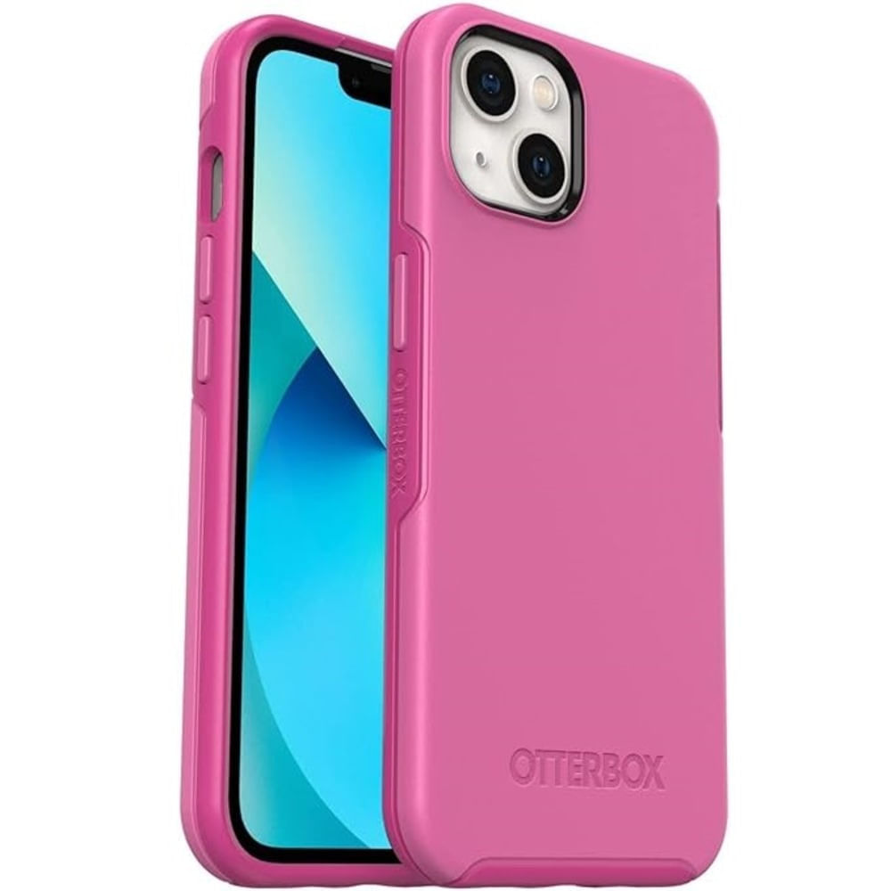 Funda Case para iPhone 12 Otterbox Symmetry Rosa Antishock Resistente ante Caídas y Golpes