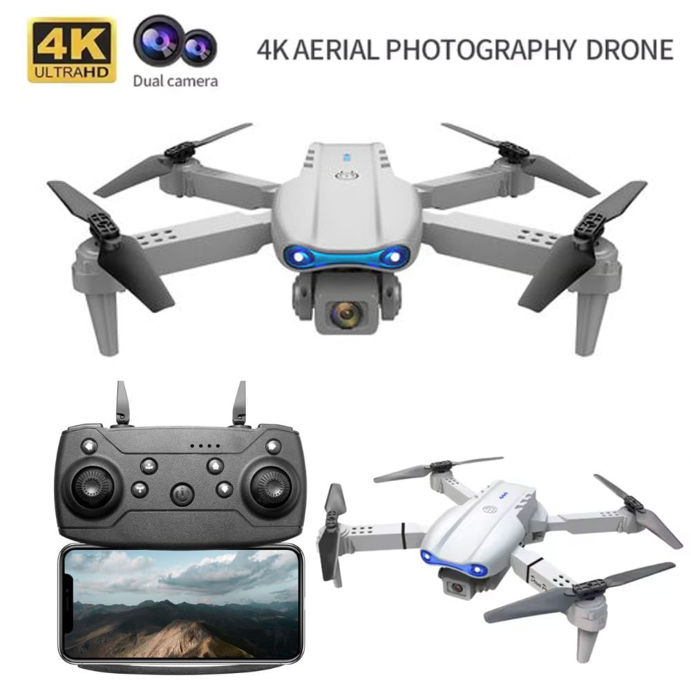 Drone E99 Pro Doble Camara 4K Blanco