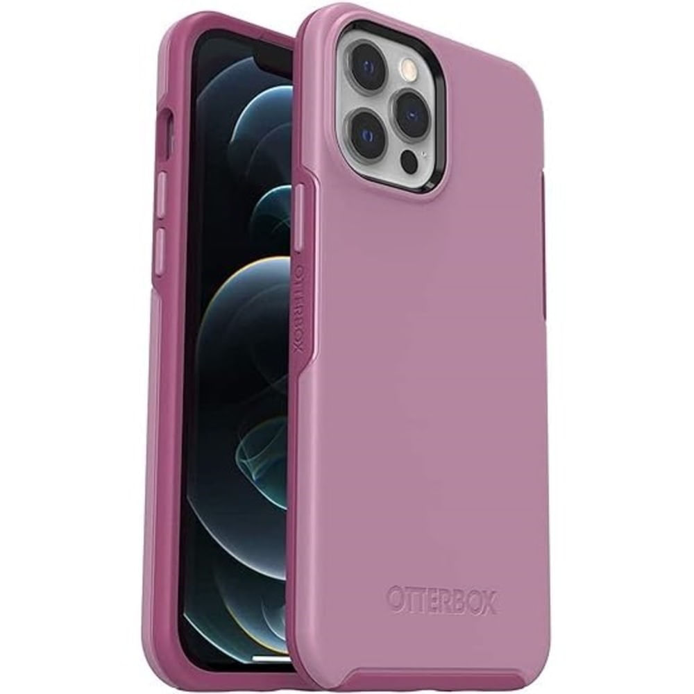 Funda Case for iPhone 12 Otterbox Symmetry Morado Antishock Resistente ante Caídas y Golpes