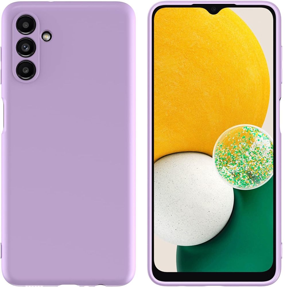 Funda para Tecno Spark 20 Pro Plus 4G Soft Feeling Antishock Lila Resistente ante Caídas y Golpes
