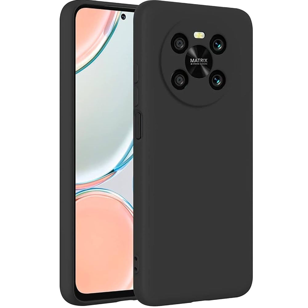 Funda para Honor 90 Lite Soft Feeling Antishock Negro Resistente ante Caídas y Golpes